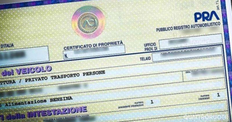 ACI Motorizzazione con l archivio unico pagheremo sempre il doppio