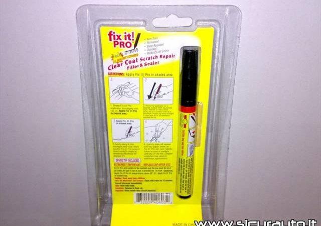 Scratch Fix: il pennarello per il ritocco del legno