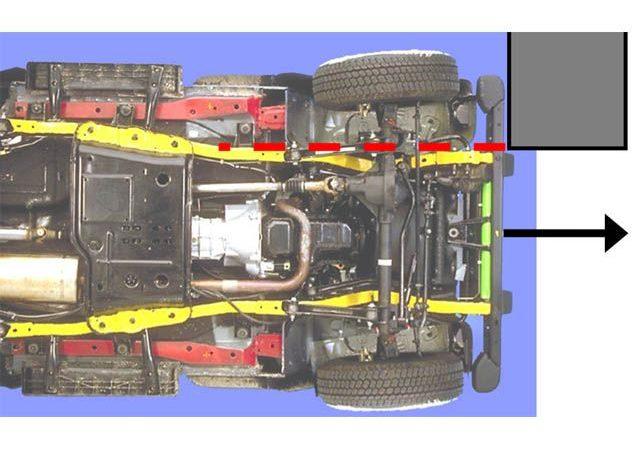 Foto - IIHS Small Overlap Crash Test 2012