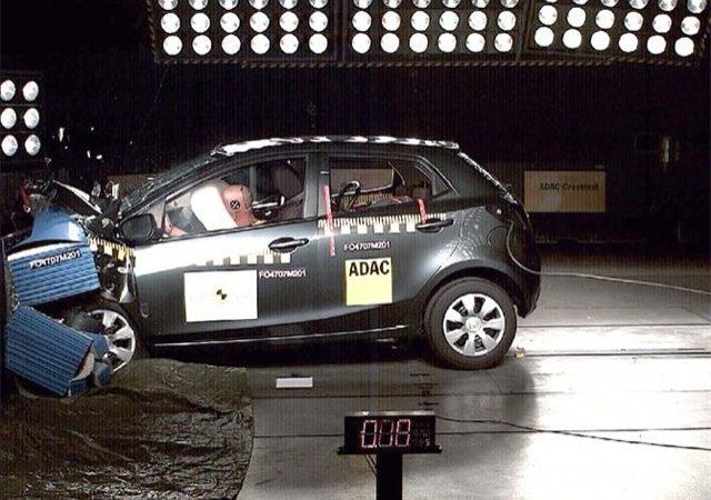 Foto Crash Test Mazda 2