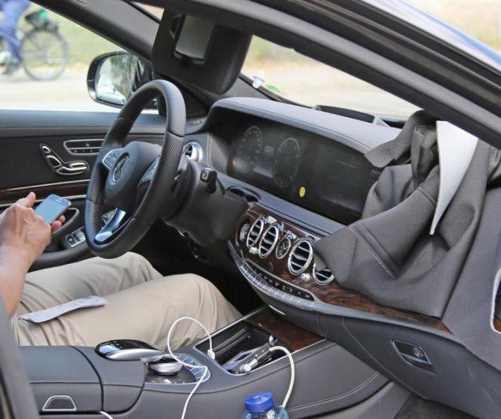 Mercedes Classe S con guida autonoma: le immagini in anteprima