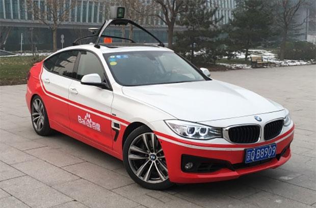 Baidu sfida Google: la prima BMW cinese guida da sola