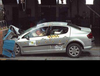 Crash Test Peugeot 407