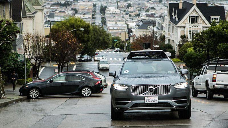 Uber-Volvo: via ai test di guida autonoma anche a San Francisco