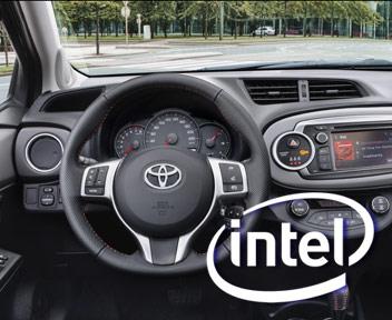 Toyota e Intel, siglato accordo per nuovi sistemi di sicurezza e intrattenimento