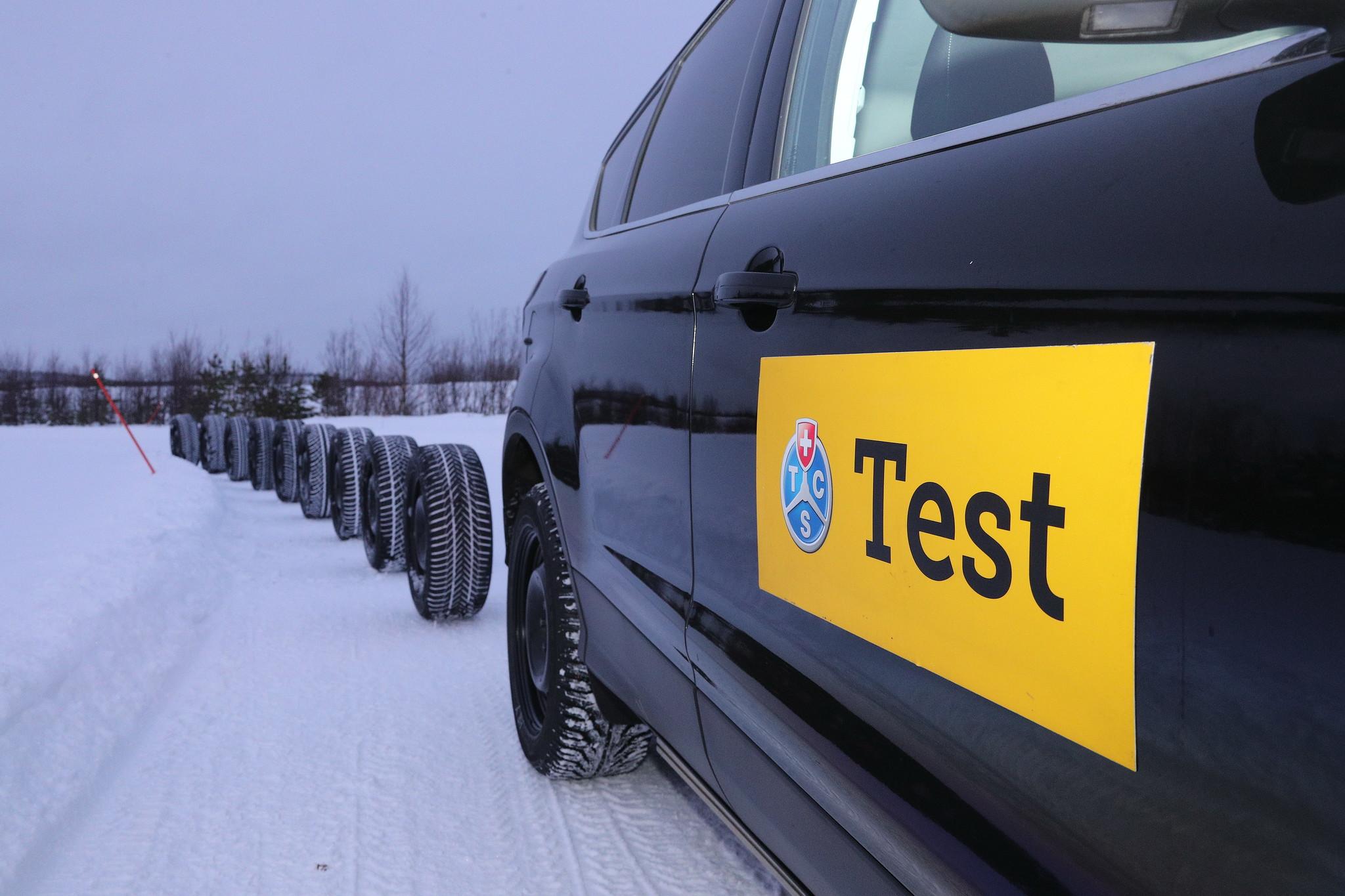 I migliori pneumatici invernali 2023 nei test del TCS