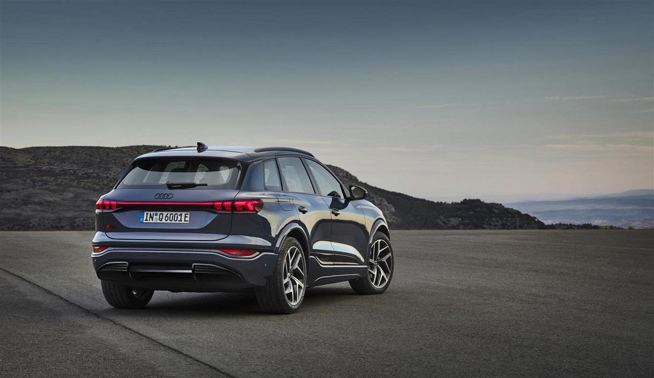 Audi Q6 etron 2024 dimensioni, autonomia e prezzi